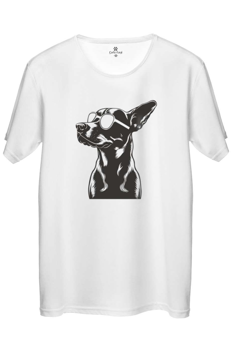 Köpek Baskılı Regular Tişört