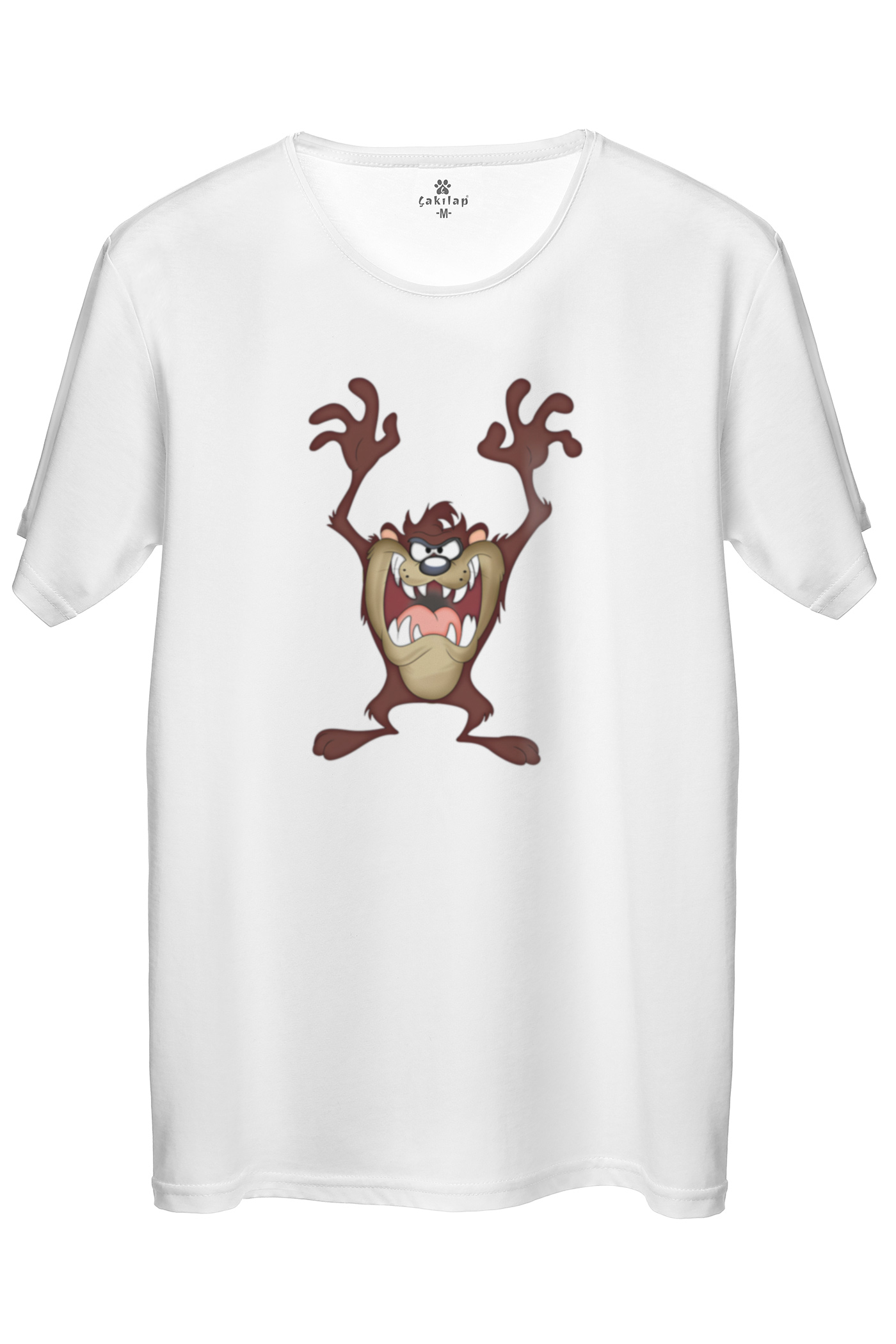 Tazmanya Canavarı Baskılı Regular Tişört