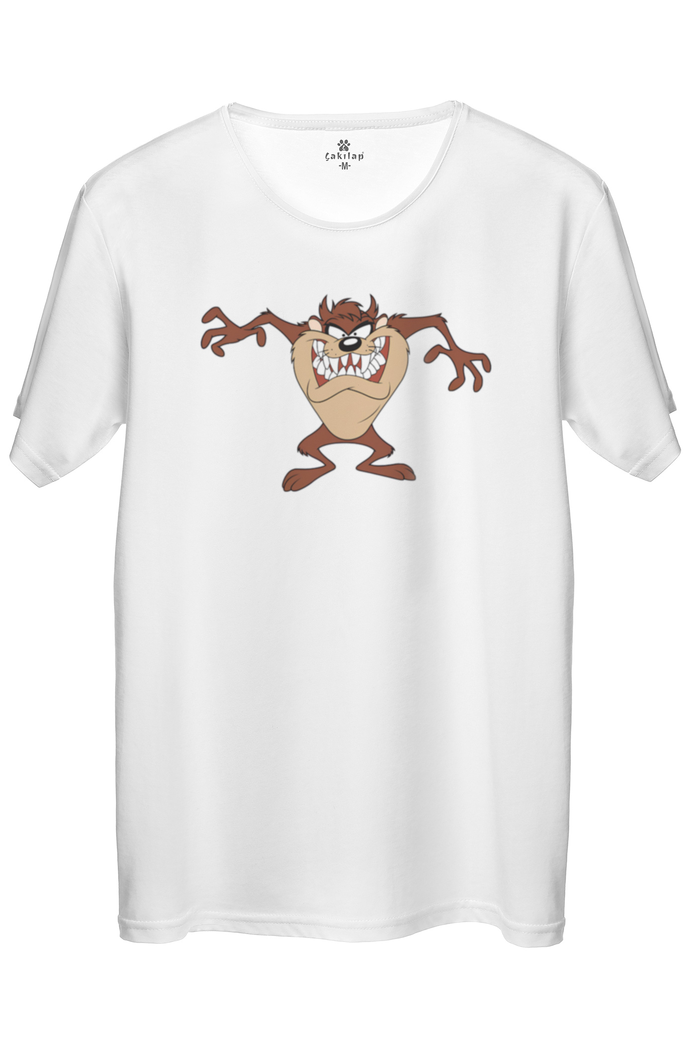 Tazmanya Canavarı Baskılı Regular Tişört