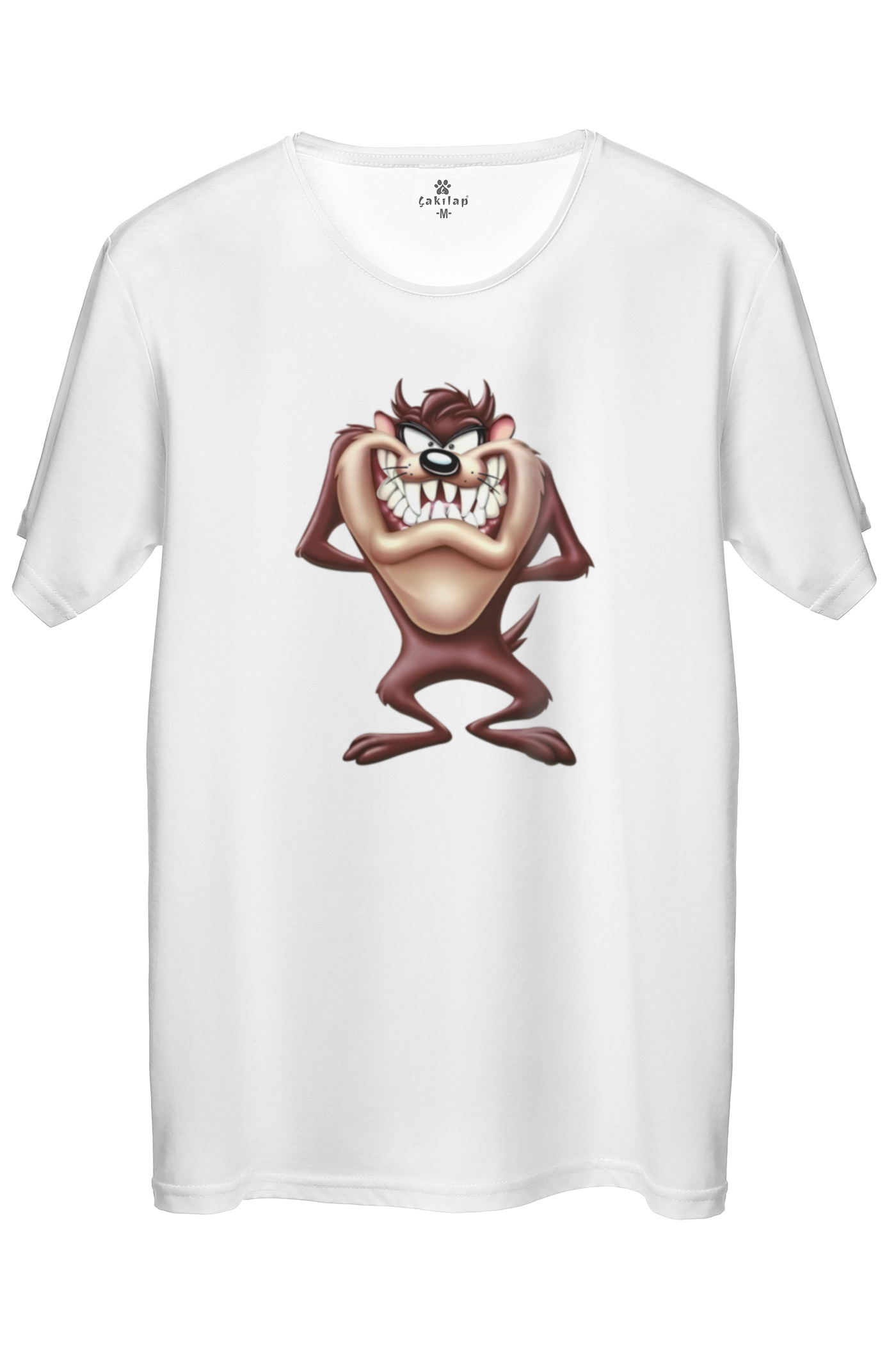 Tazmanya Canavarı Baskılı Regular Tişört