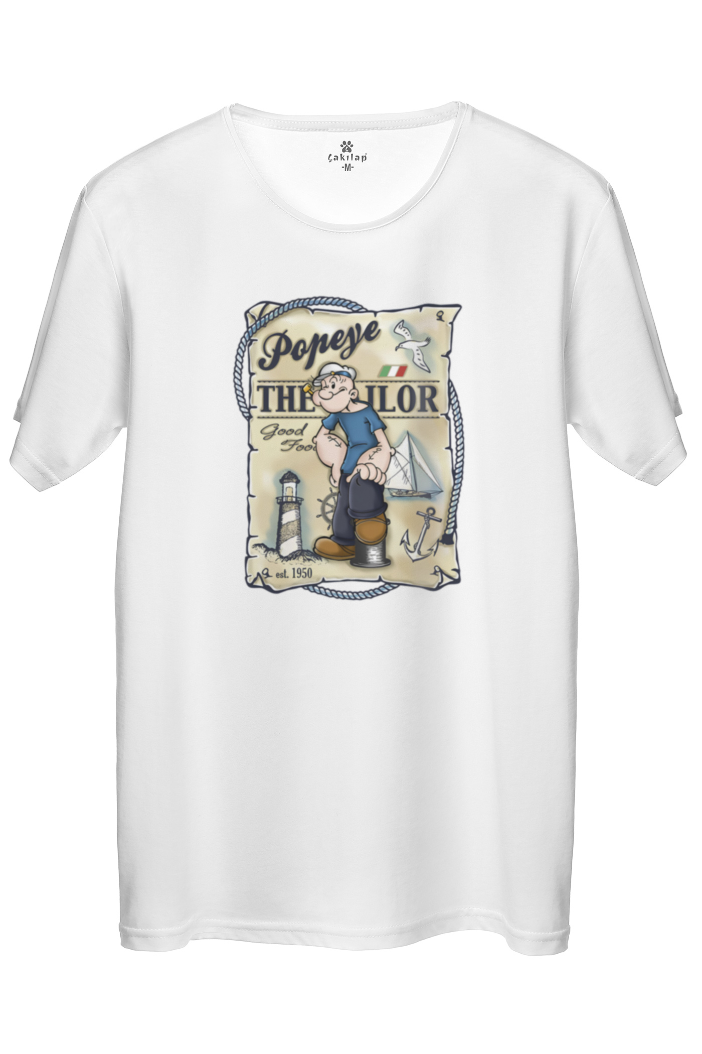 Temel Reis Baskılı Regular Tişört