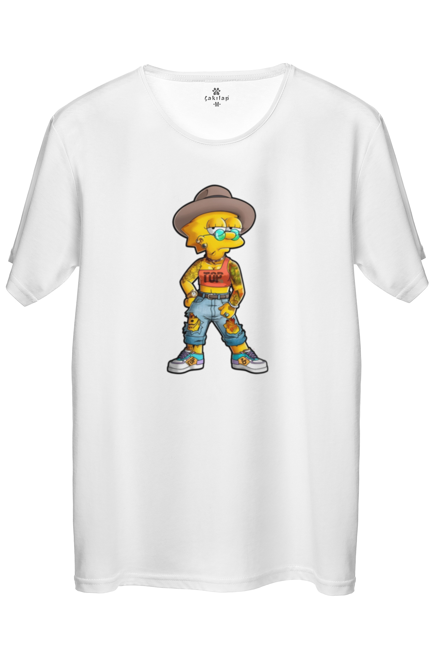 Simpsons Baskılı Regular Tişört