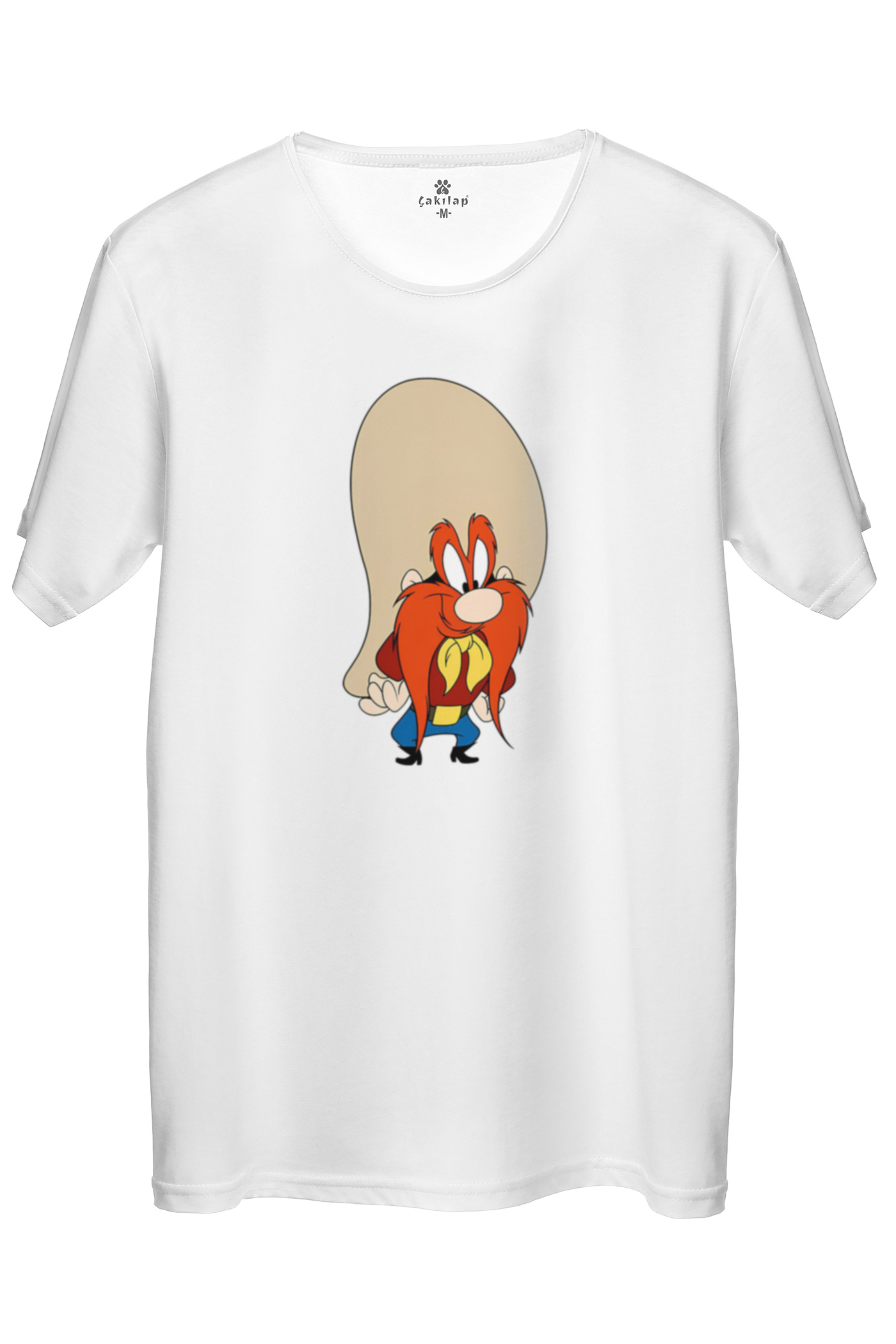Yosemite Sam Baskılı Regular Tişört