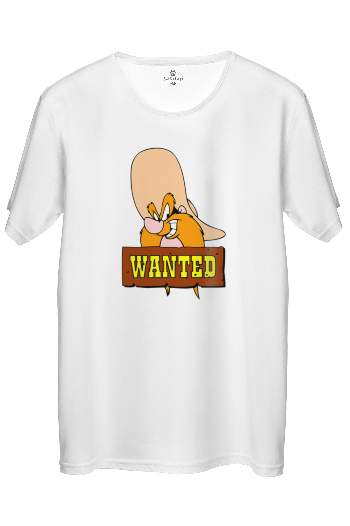 Yosemite Sam Baskılı Regular Tişört