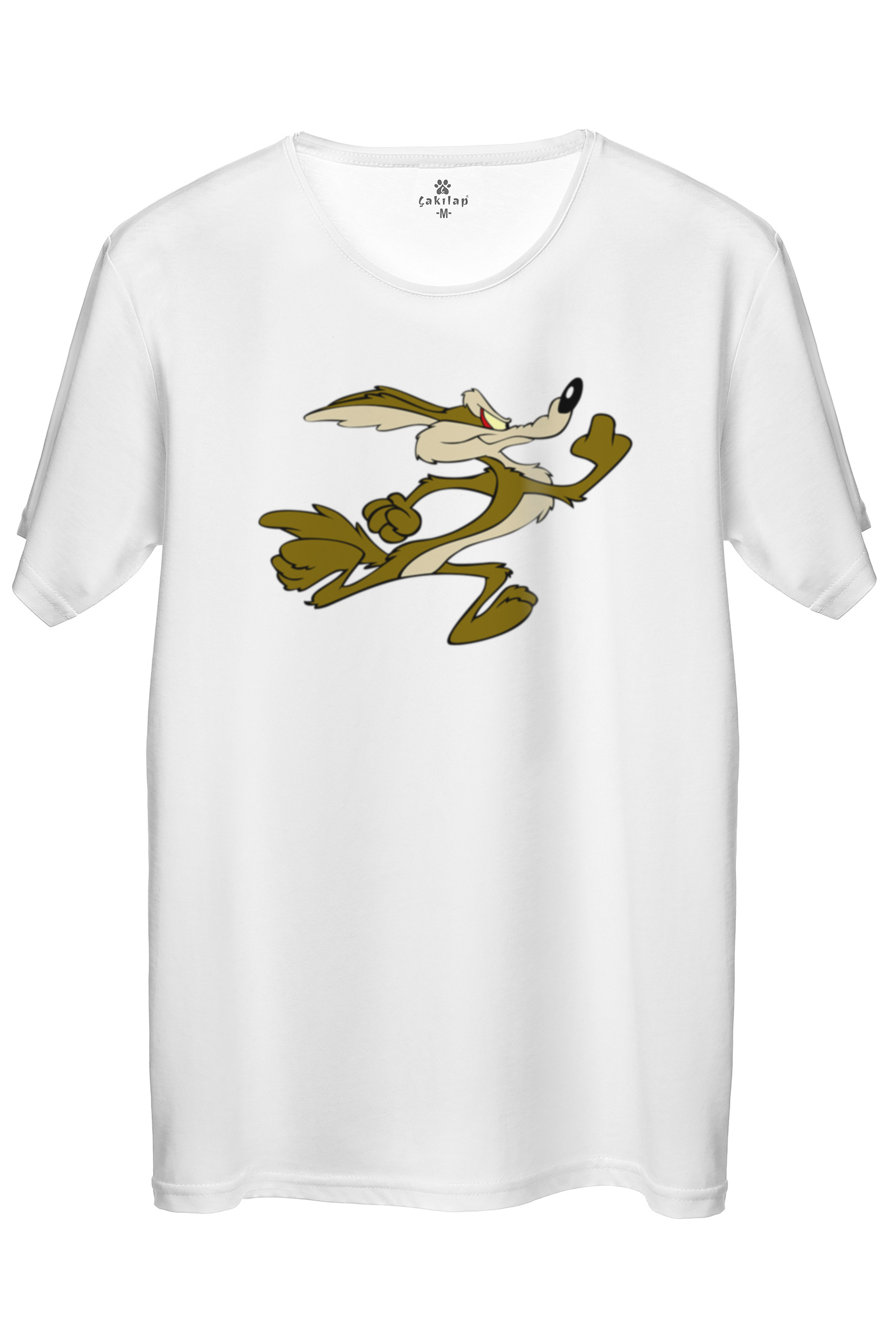 Wile E Coyote Baskılı Regular Tişört
