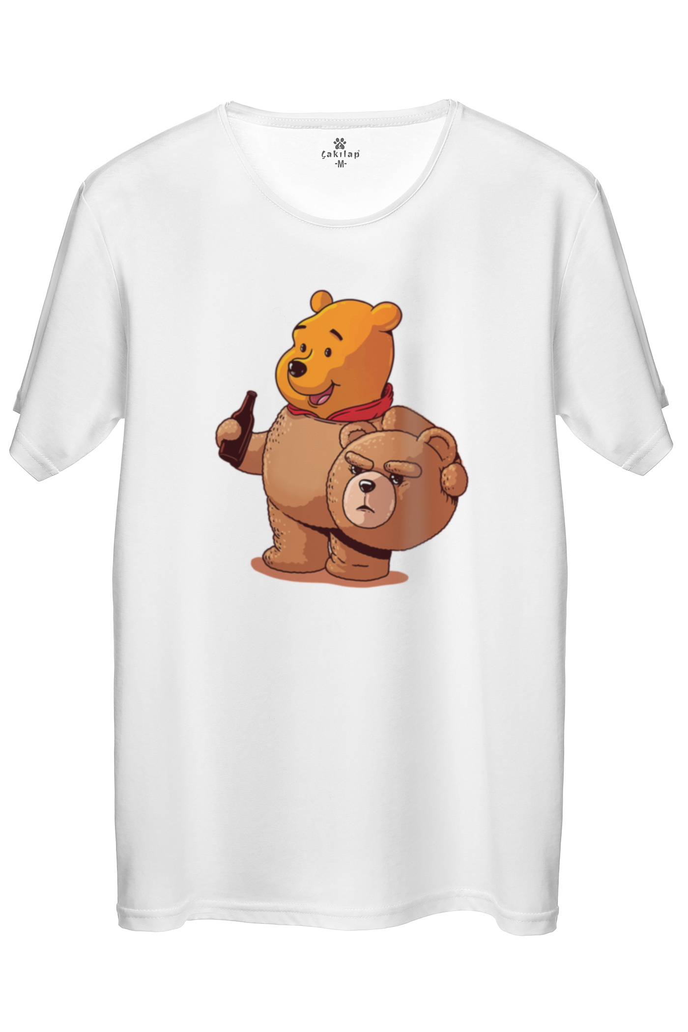 Winnie The Pooh Baskılı Regular Tişört