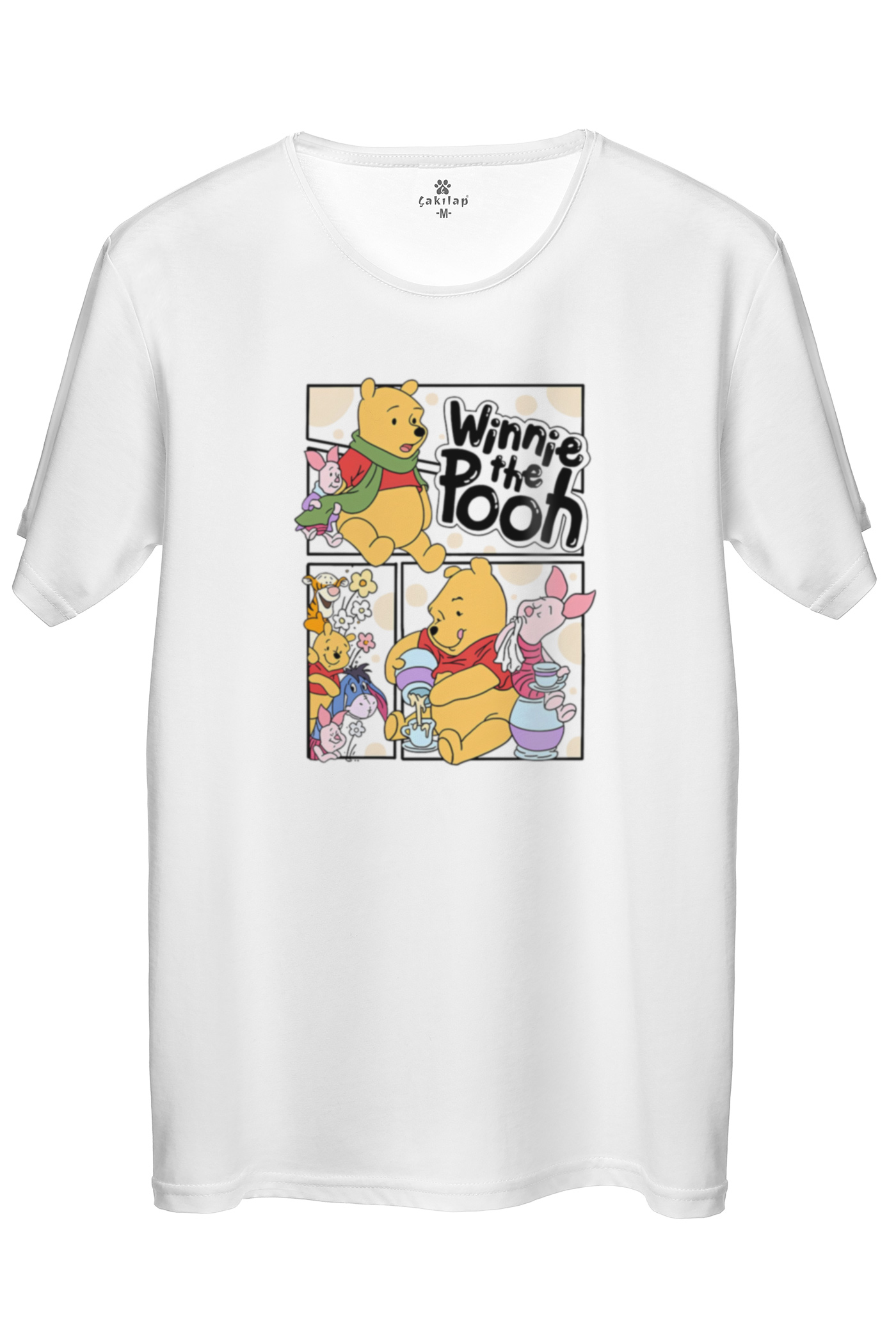 Winnie The Pooh Baskılı Regular Tişört