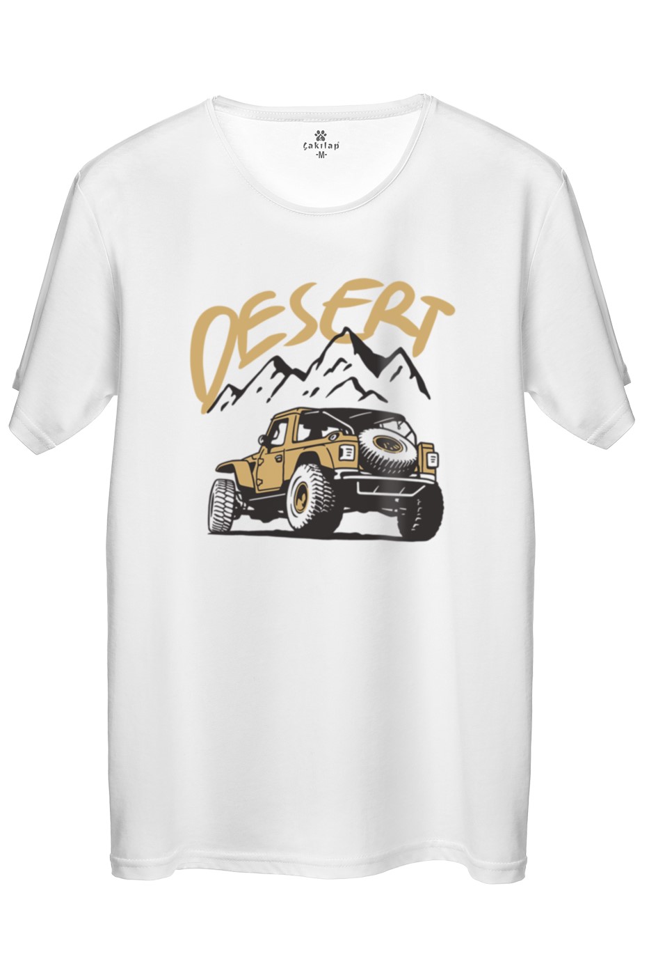 Desert Baskılı Regular Tişört