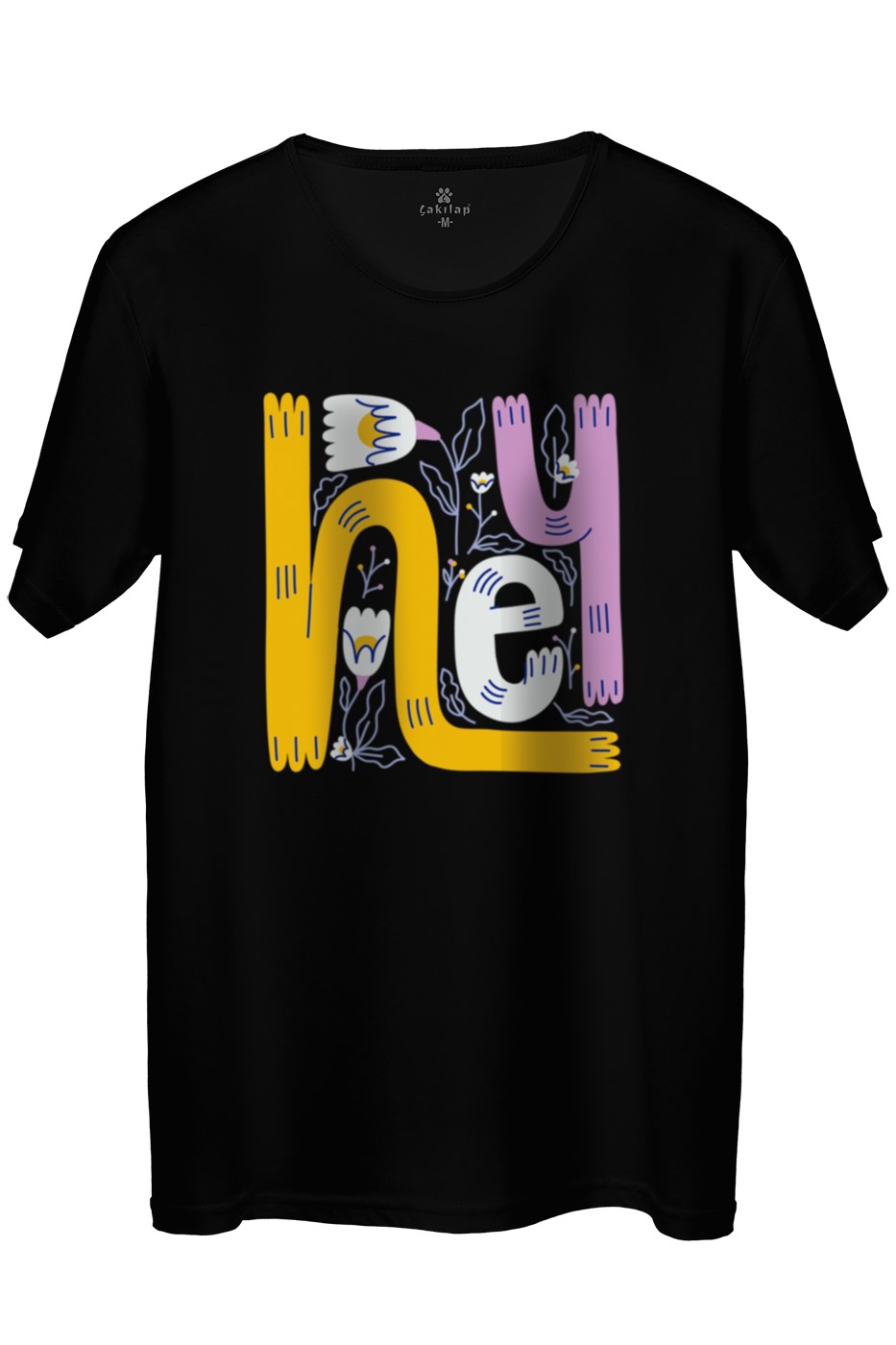 Hey  Baskılı Regular Tişört