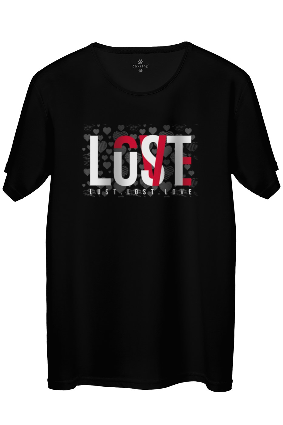 Lost Love Baskılı Regular Tişört