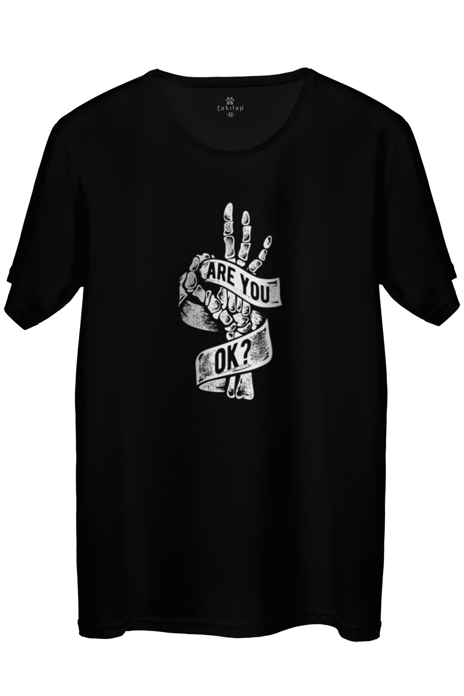 Are You Ok Baskılı Regular Tişört