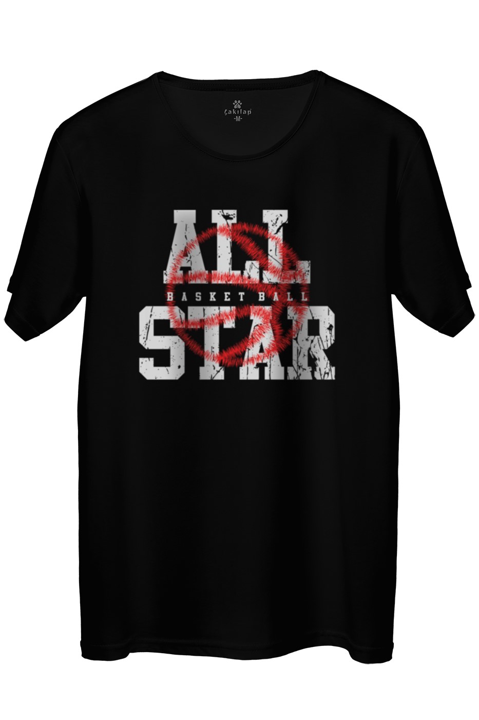 All Star Baskılı Regular Tişört