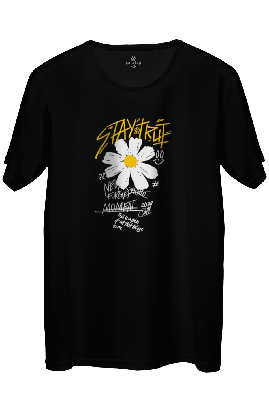 Stay Ture Baskılı Regular Tişört