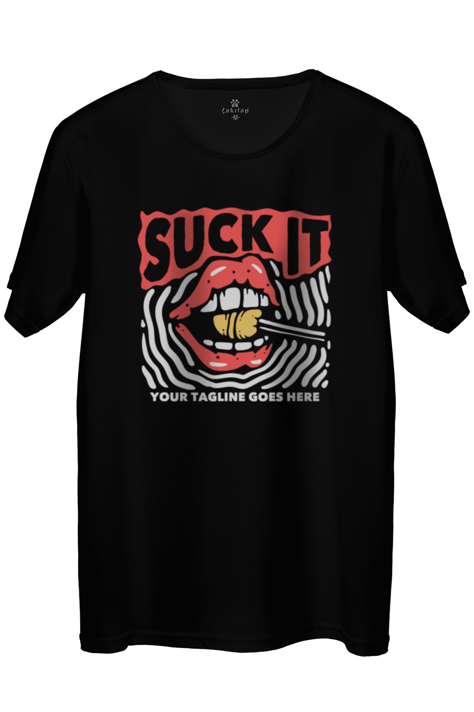 Suck It Baskılı Regular Tişört