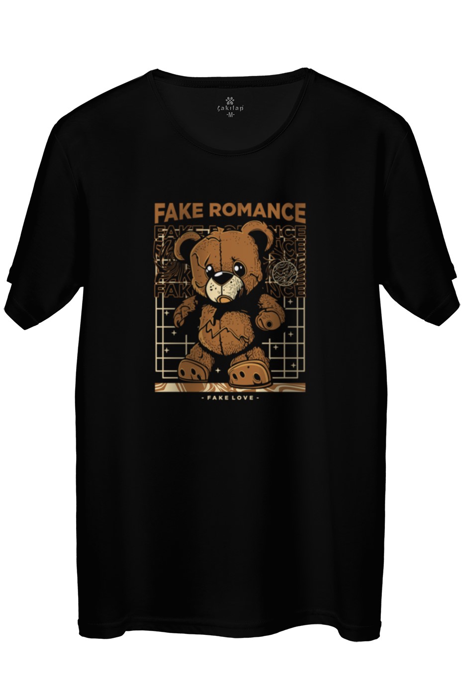 Fake Romance Baskılı Regular Tişört