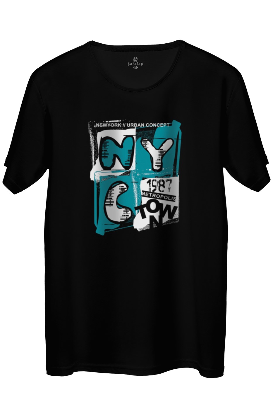 NewYork Baskılı Regular Tişört
