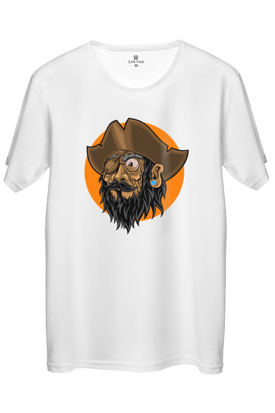 Korsan Baskılı Regular Tişört