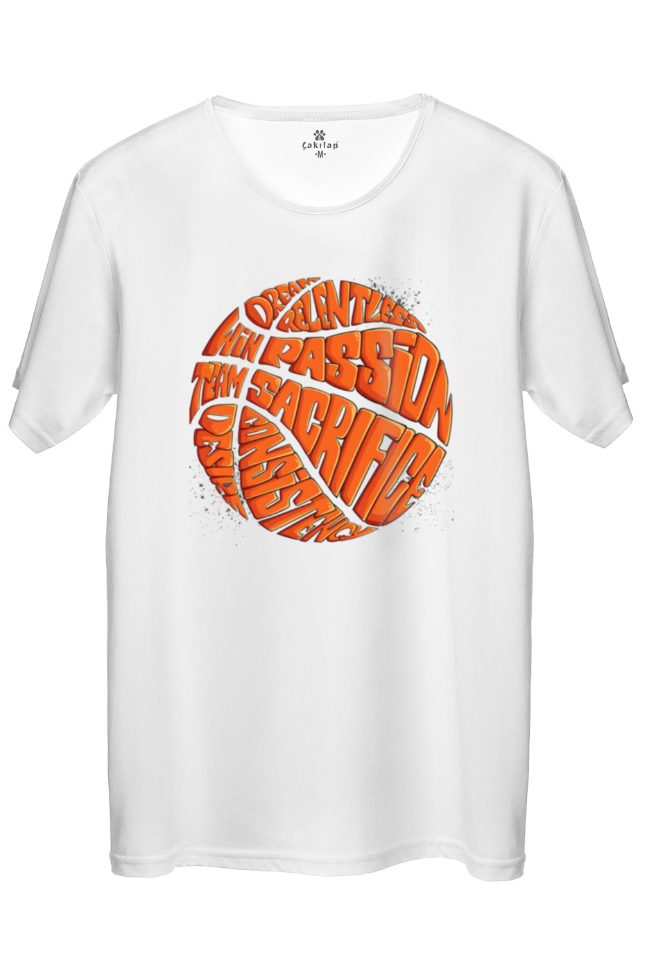 Win Passion Baskılı Regular Tişört