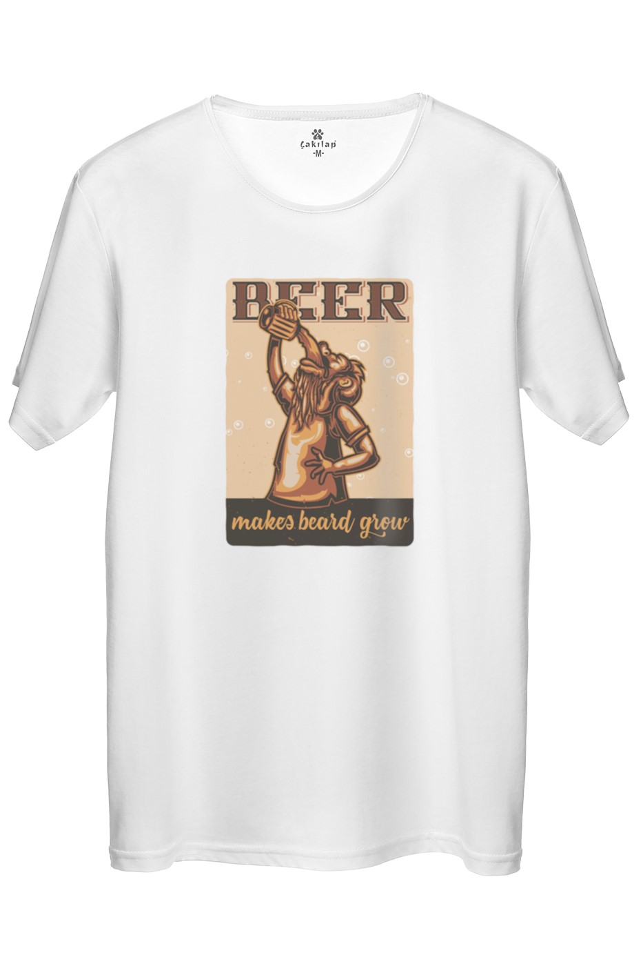 Beer Baskılı Regular Tişört