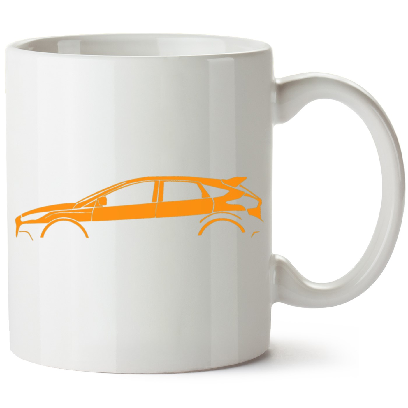 Ford Focus Mk3 Baskılı Porselen Kupa Bardak