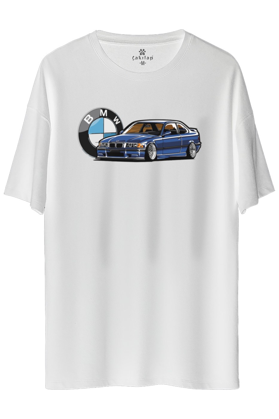 Bmw E36 Baskılı Oversize Tişört