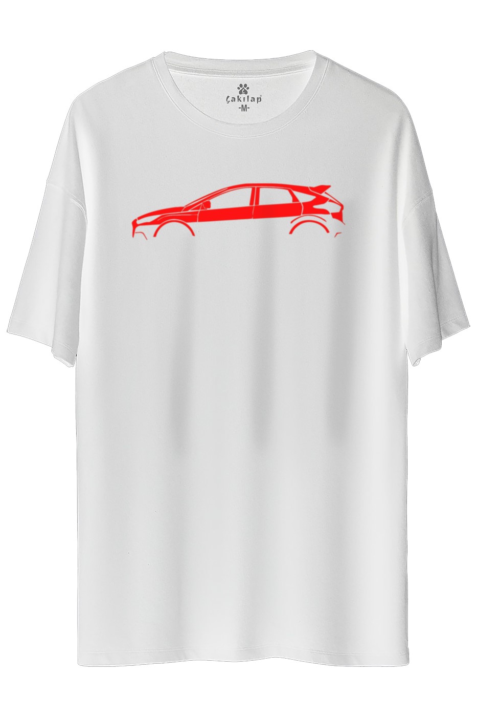 Ford Focus Mk3 Baskılı Oversize Tişört