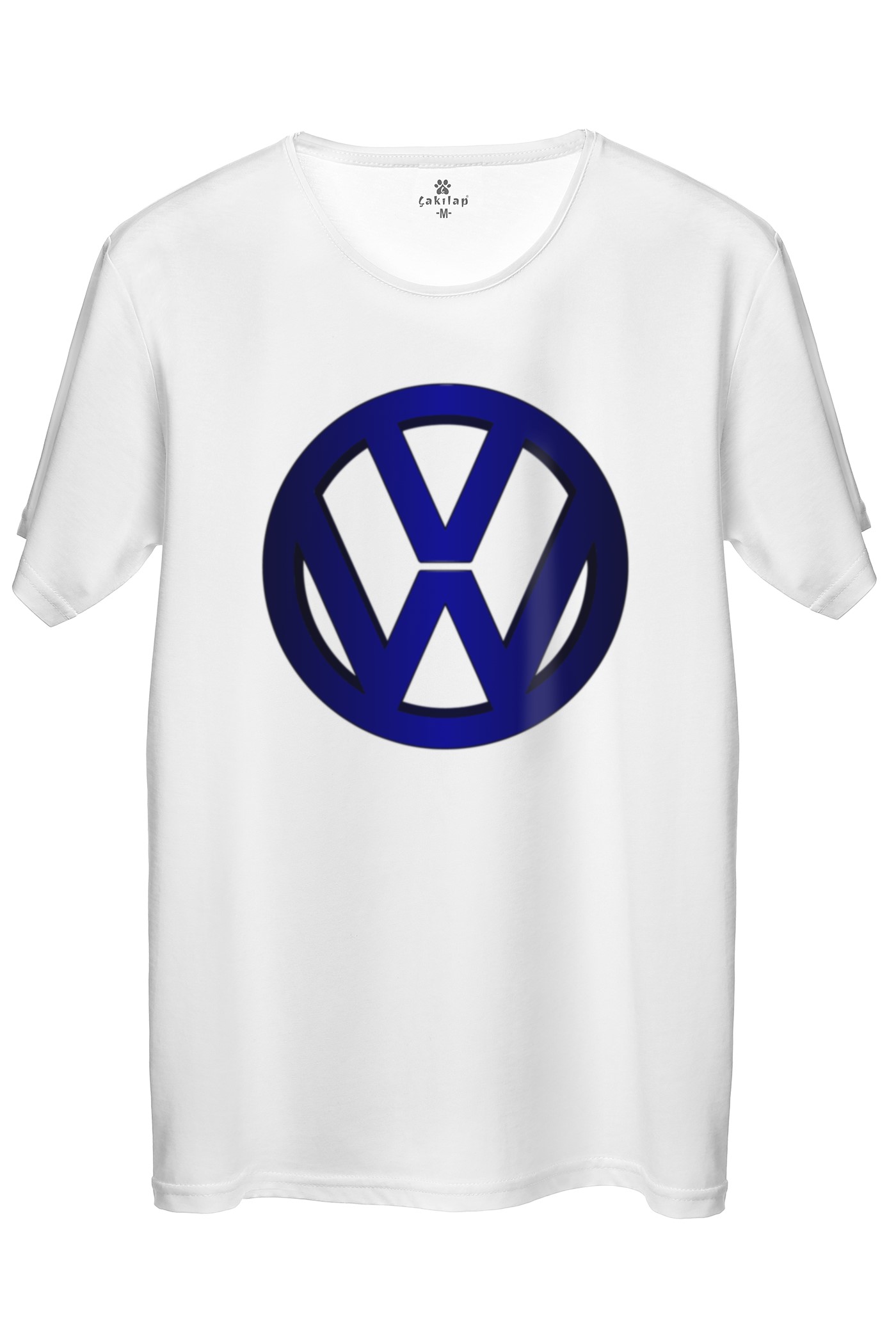 Vw Logo Baskılı Regular Tişört