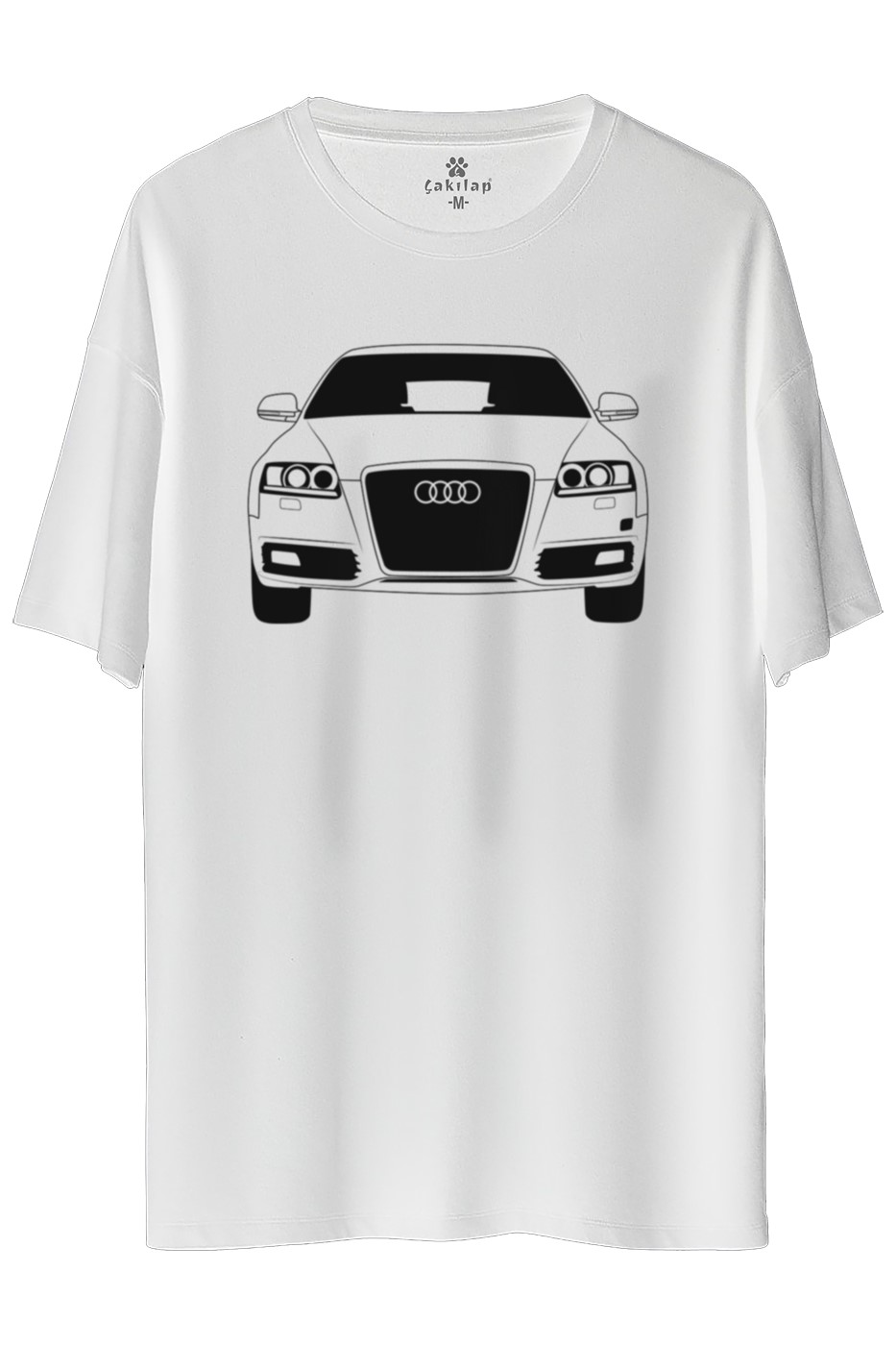 Audi A6 Baskılı Oversize Tişört
