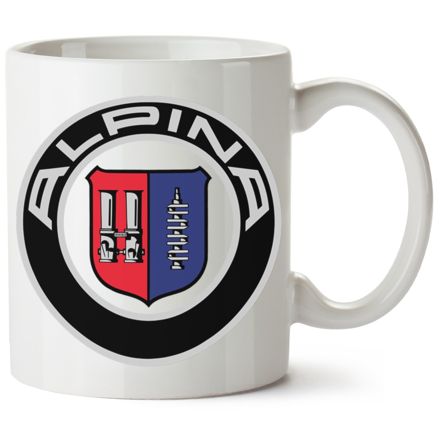 Bmw Alphina Baskılı Porselen Kupa Bardak