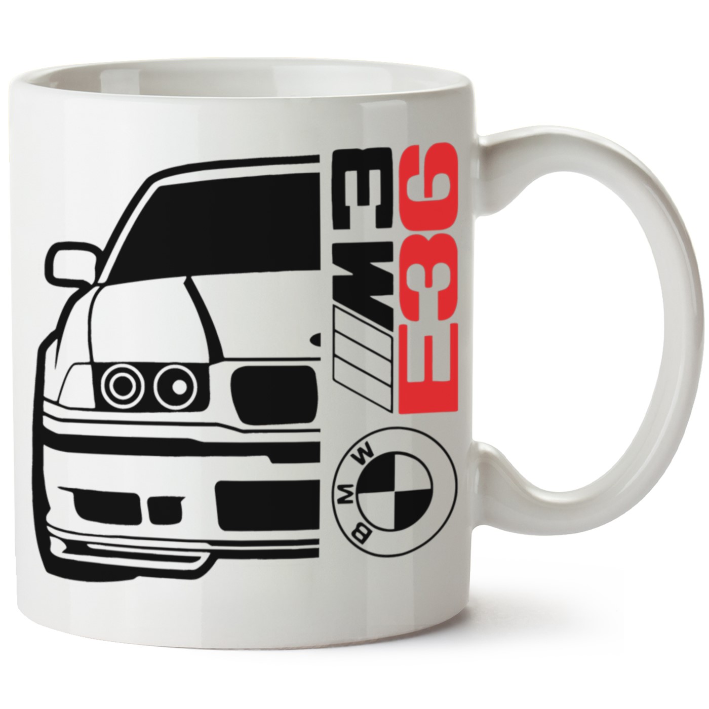 Bmw E36 Baskılı Porselen Kupa Bardak