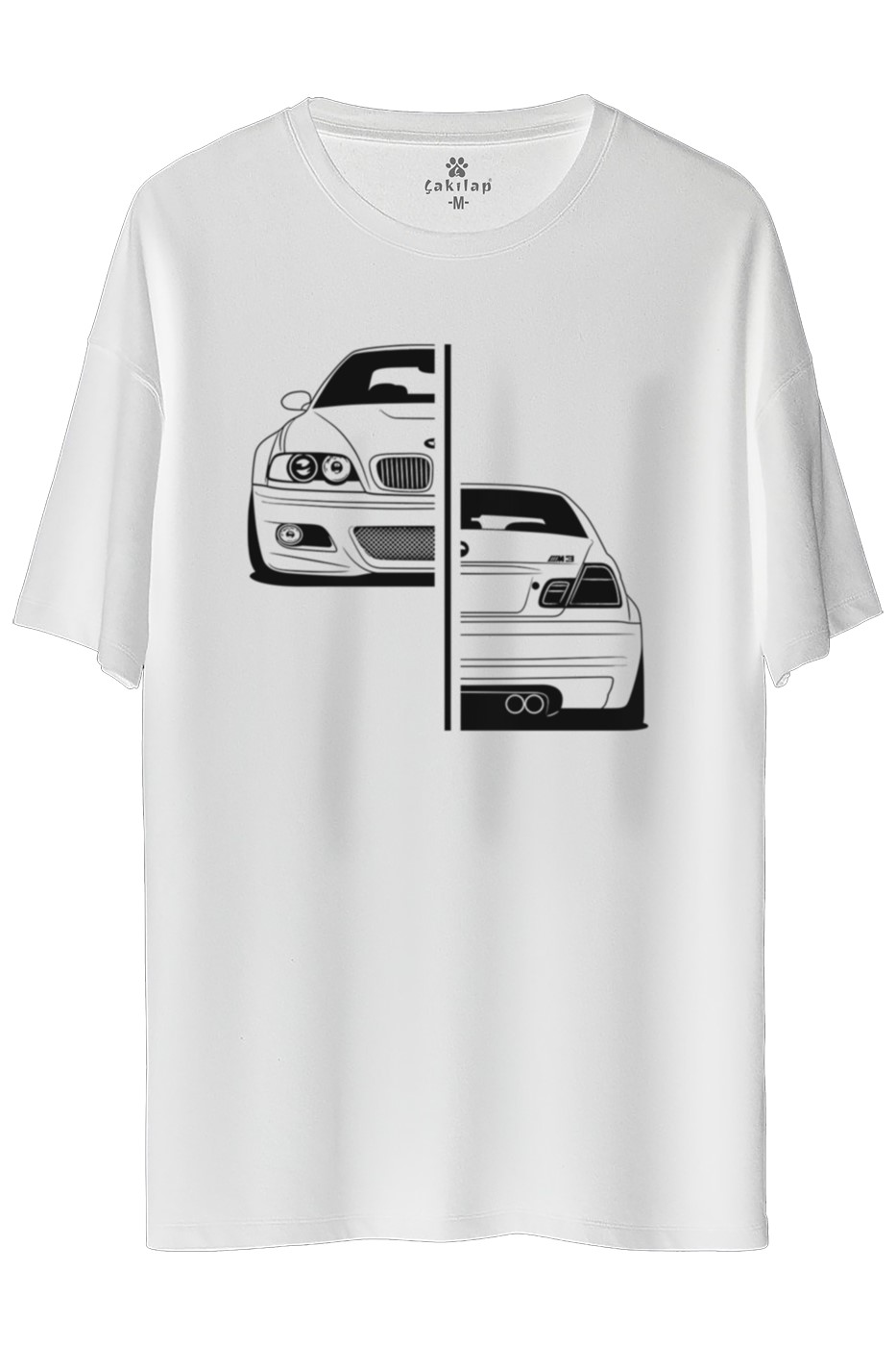 Bmw E46 Baskılı Oversize Tişört