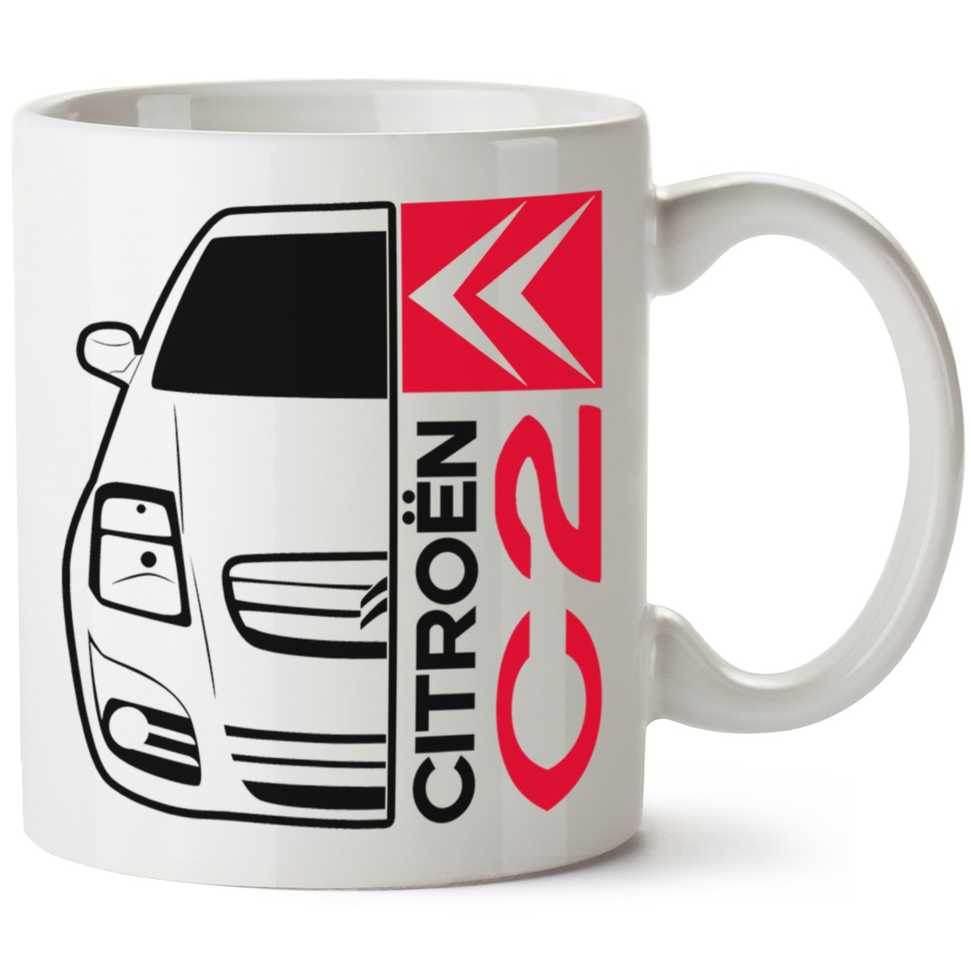 Citroen C2 Baskılı Porselen Kupa Bardak