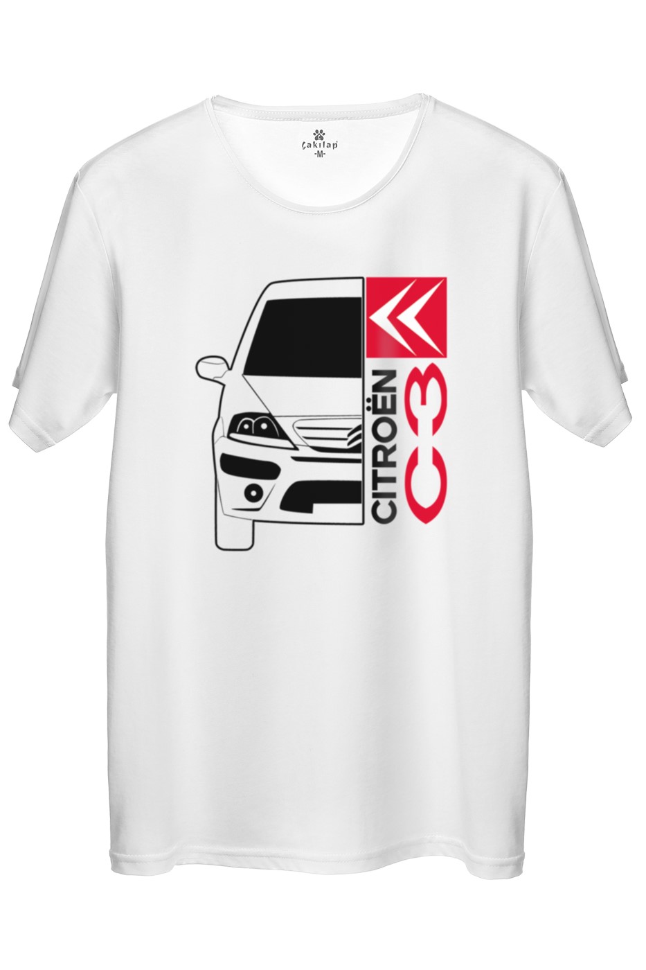 Citroen C3 Baskılı Regular Tişört