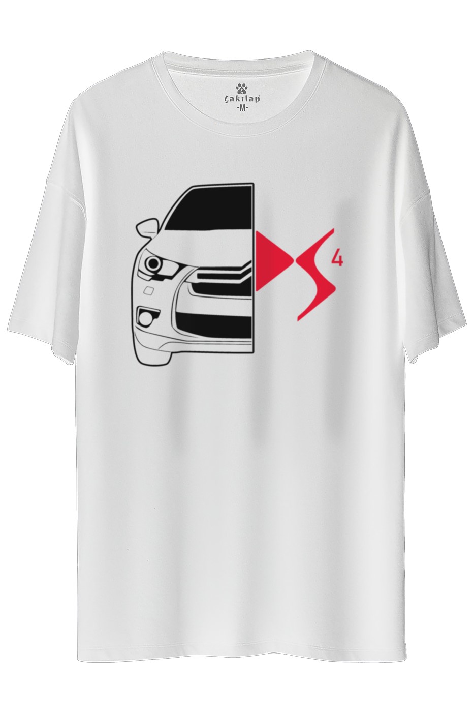 Citroen Ds4 Baskılı Oversize Tişört