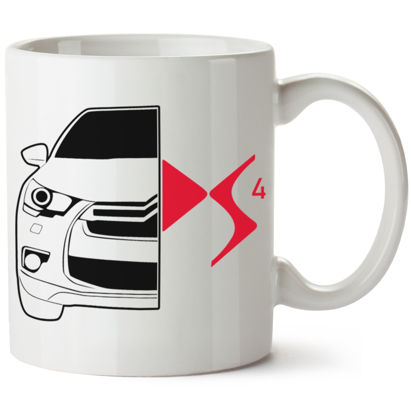 Citroen Ds4 Baskılı Porselen Kupa Bardak