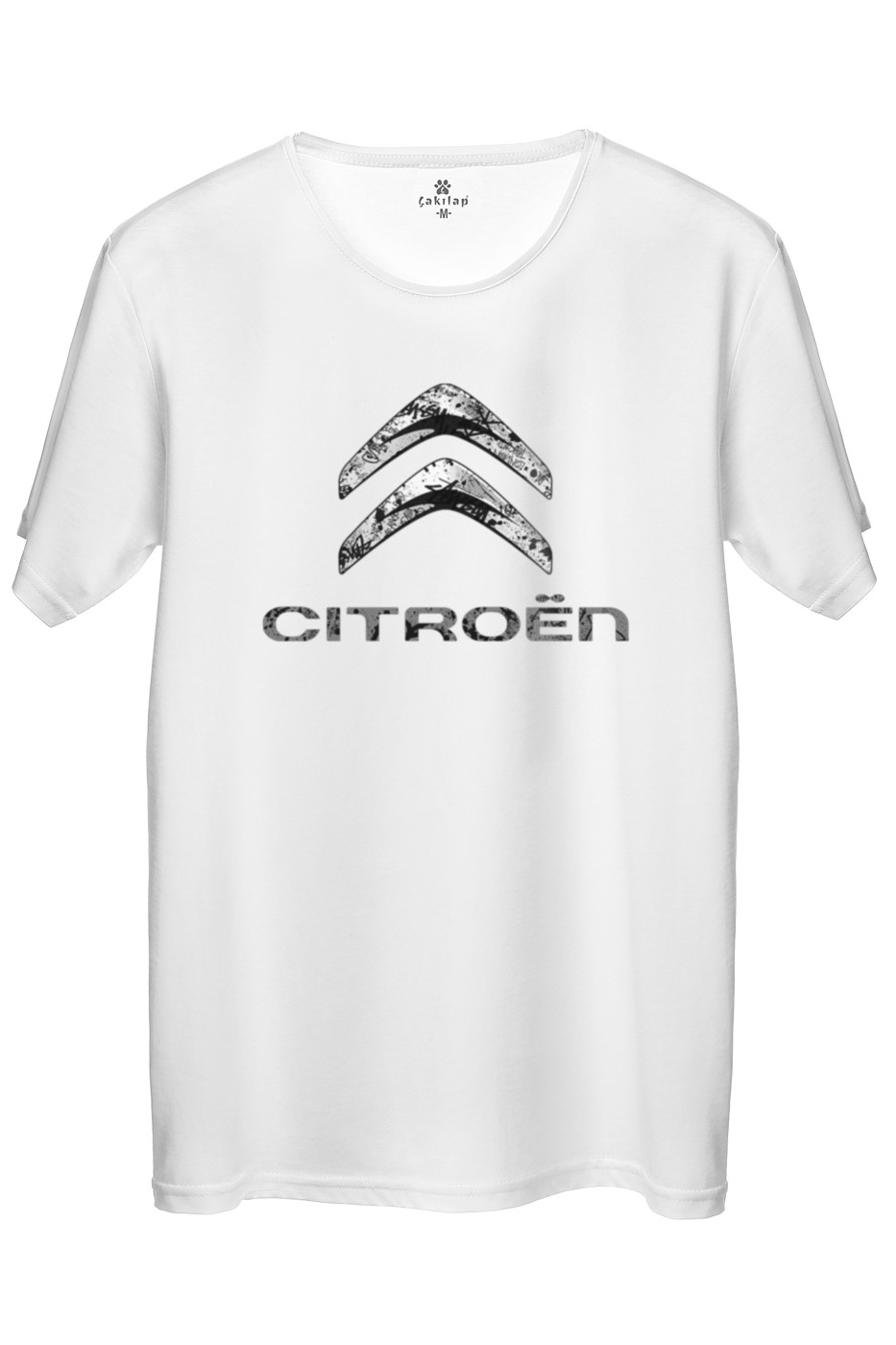 Citroen Logo Baskılı Regular Tişört