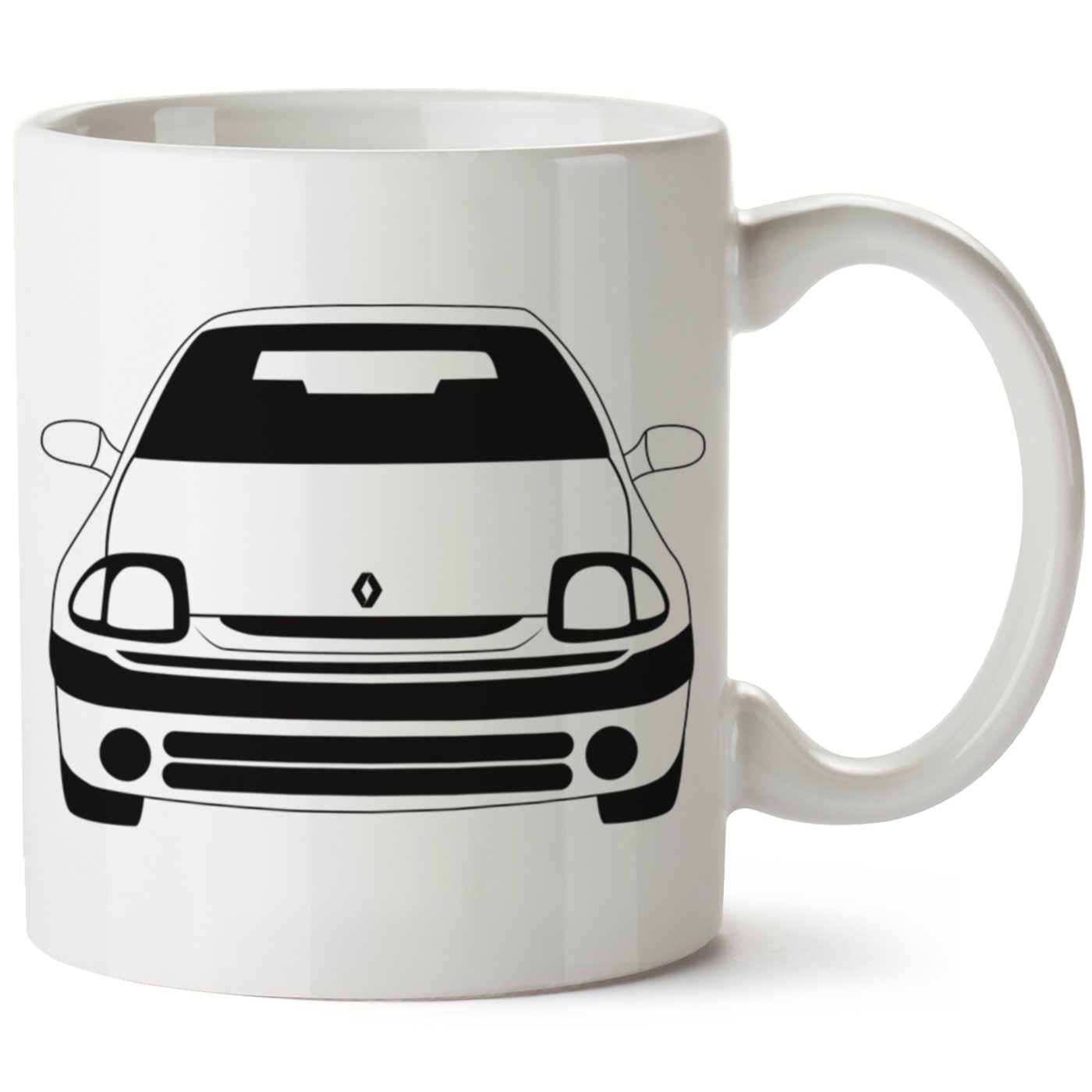 Renault Clio 1 Baskılı Porselen Kupa Bardak