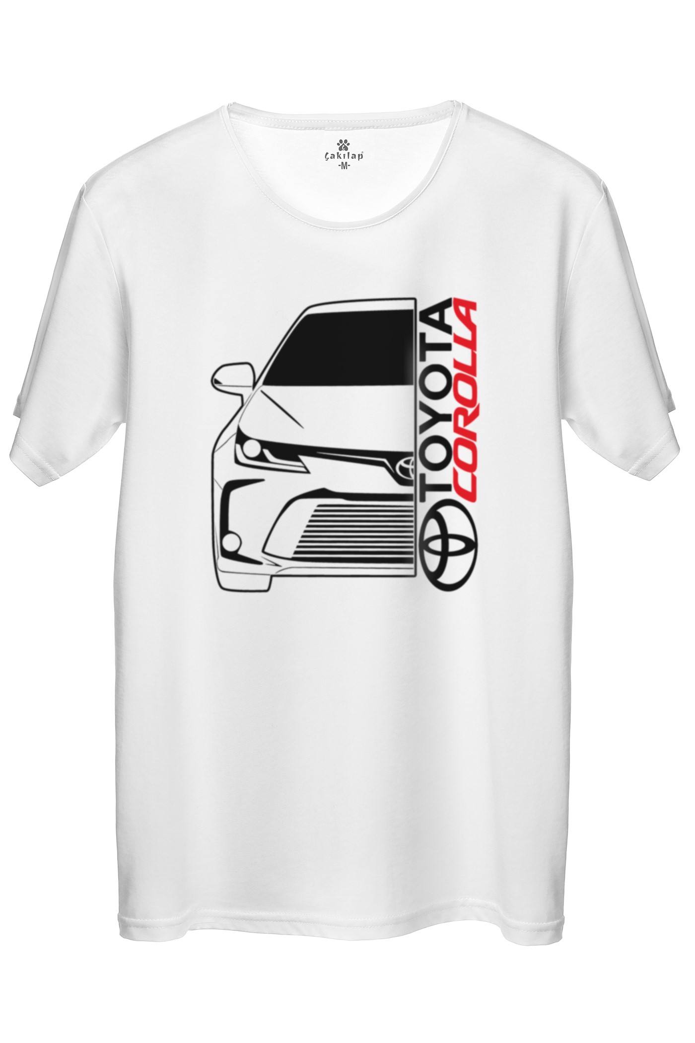Toyota Corollae210 Baskılı Regular Tişört