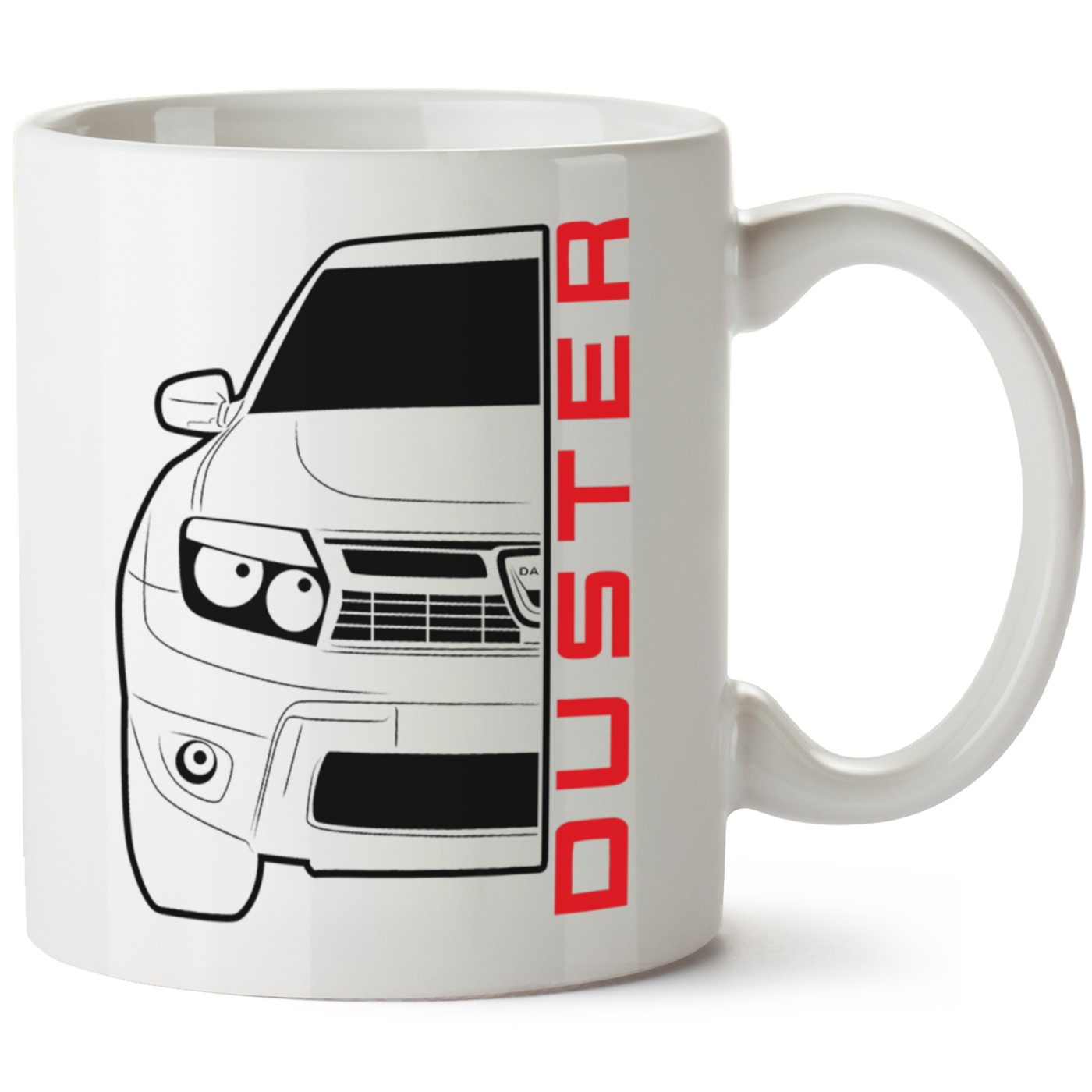 Dacia Duster Baskılı Porselen Kupa Bardak