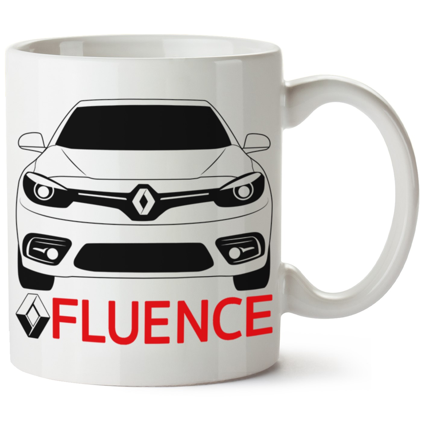 Renault Fluence Baskılı Porselen Kupa Bardak