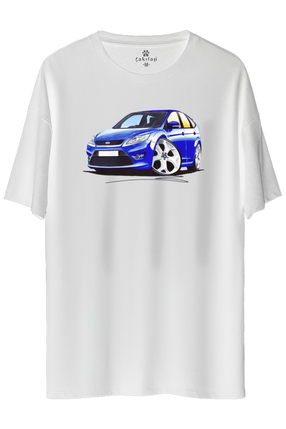 Ford Focus Mk2 Baskılı Oversize Tişört