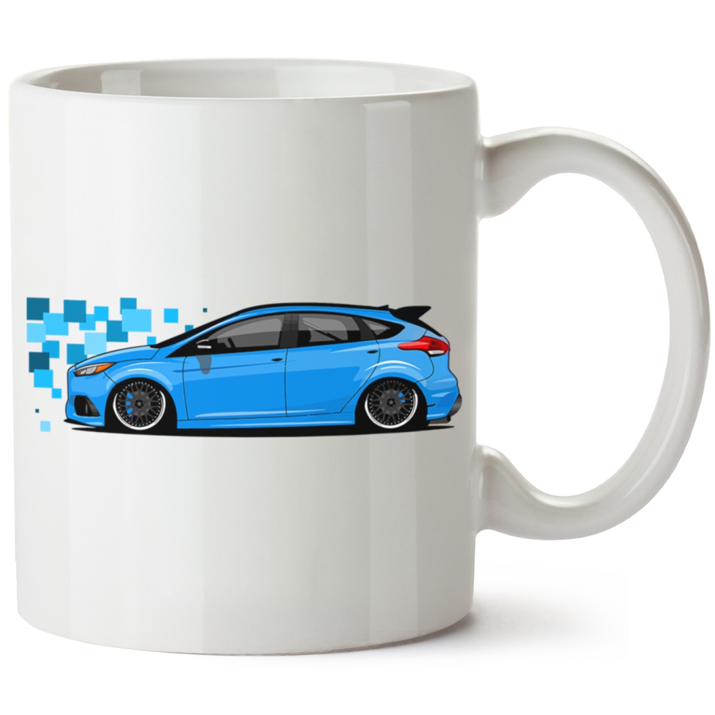 Ford Focus Mk3 Baskılı Porselen Kupa Bardak