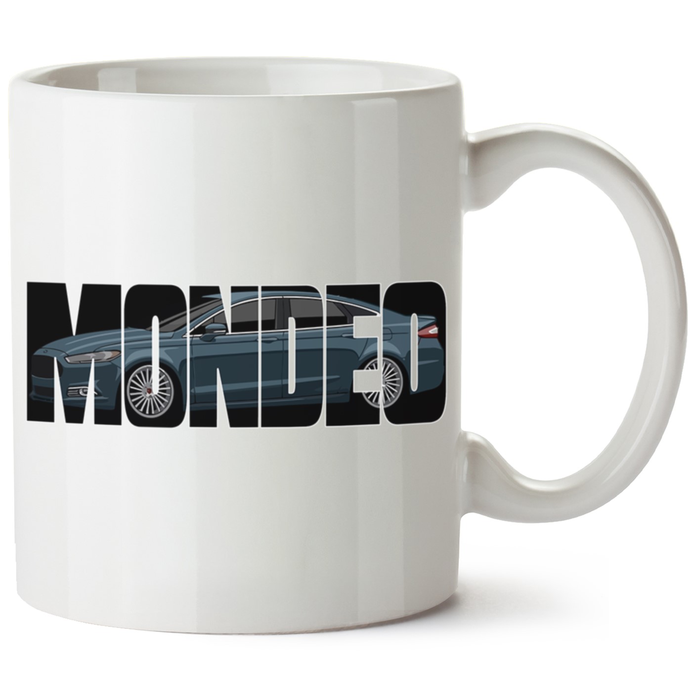 Ford Mondeo Mk5 Baskılı Porselen Kupa Bardak