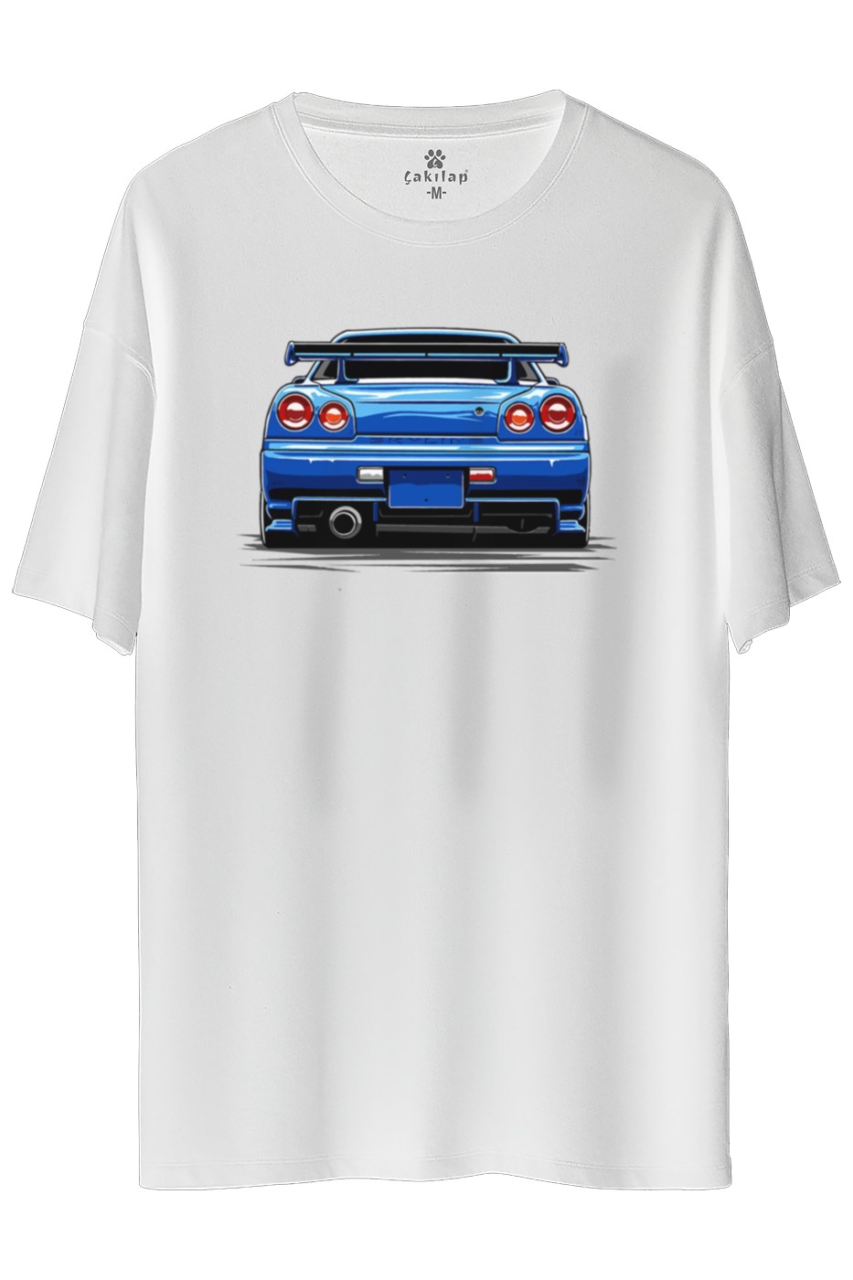 Nissan Gt-r34 Baskılı Oversize Tişört