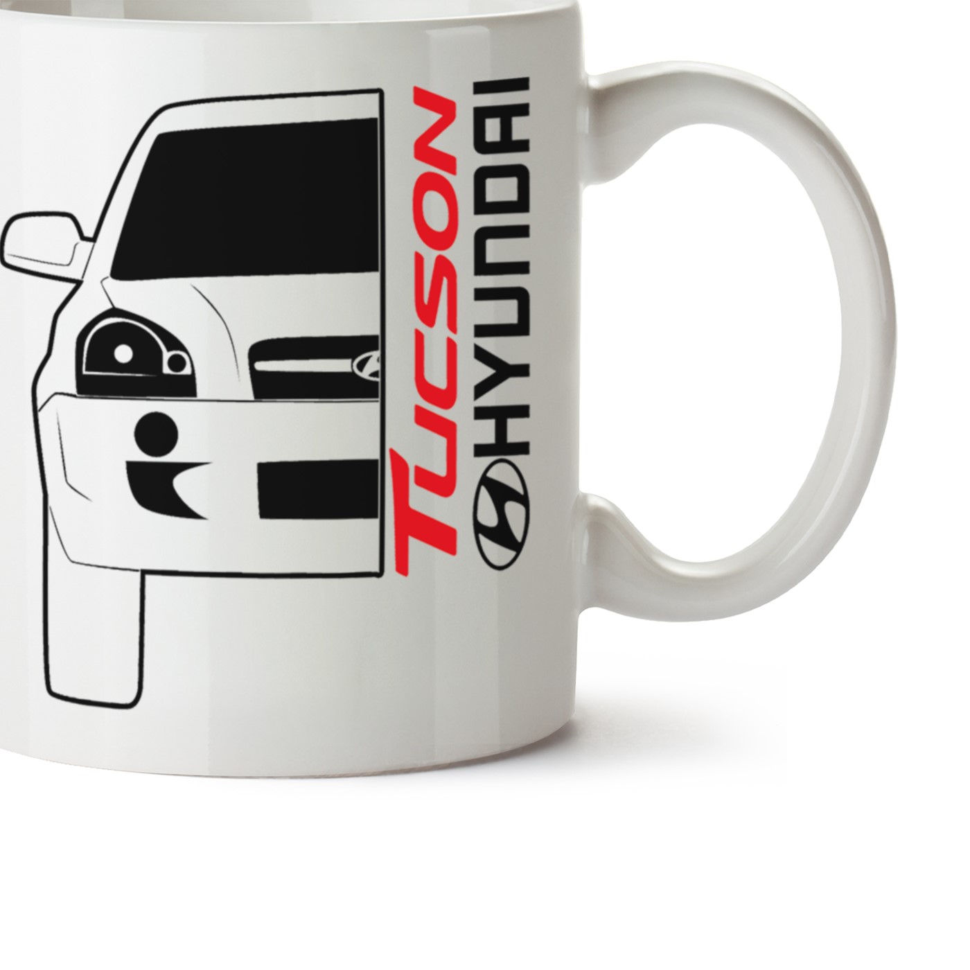 Hyundai Tucson Baskılı Porselen Kupa Bardak