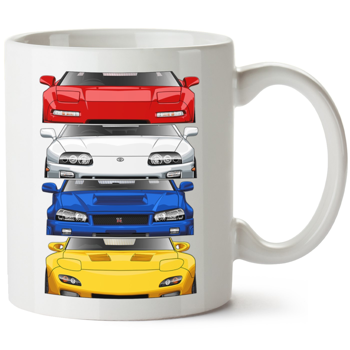 Jdm Legends Baskılı Porselen Kupa Bardak