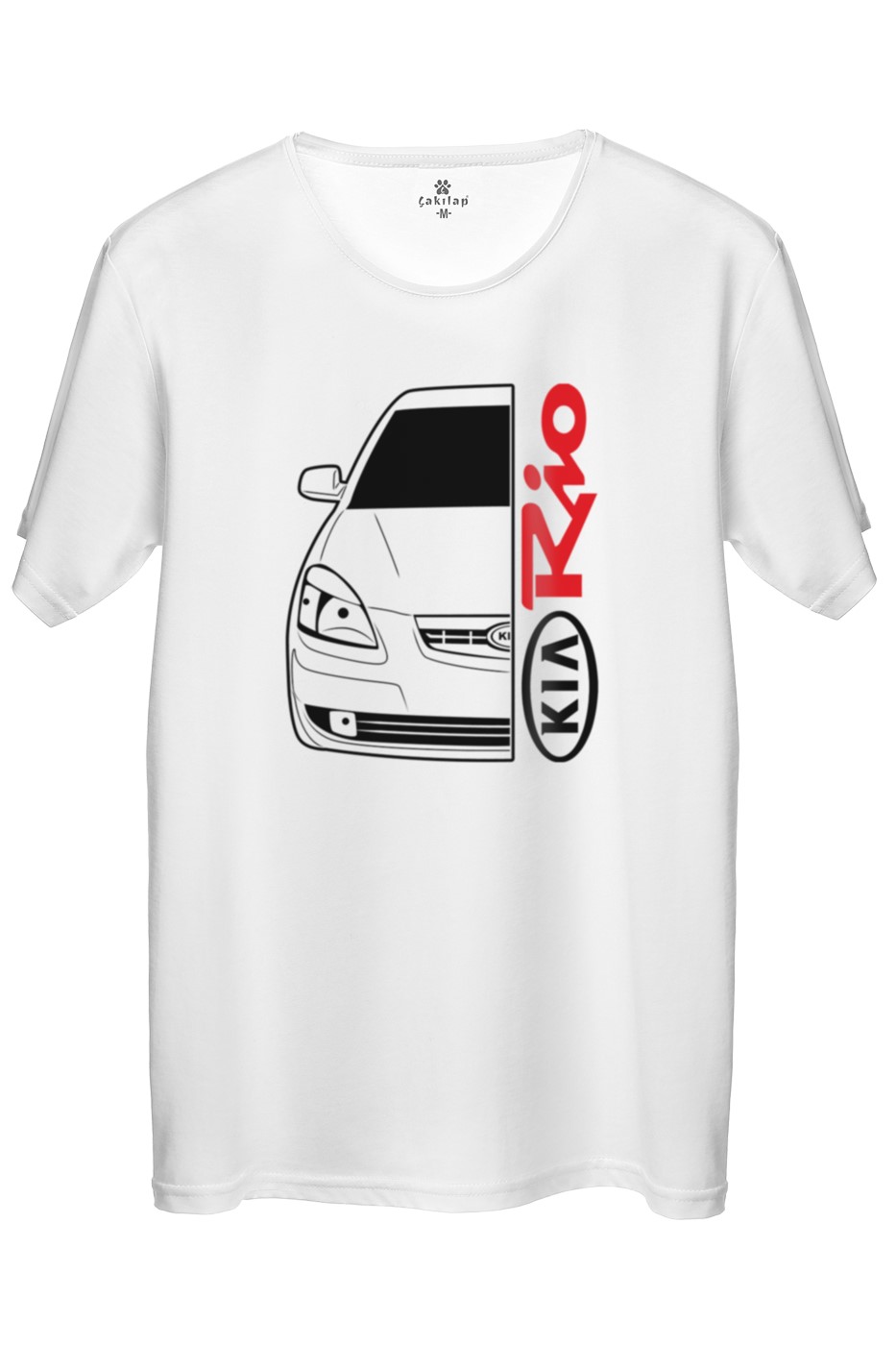 Kia Rio Baskılı Regular Tişört