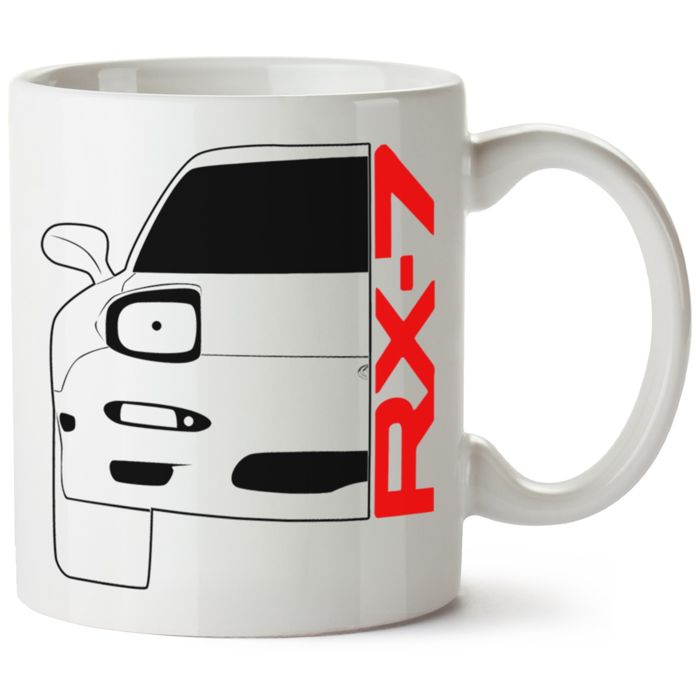 Mazda Rx7 Baskılı Porselen Kupa Bardak