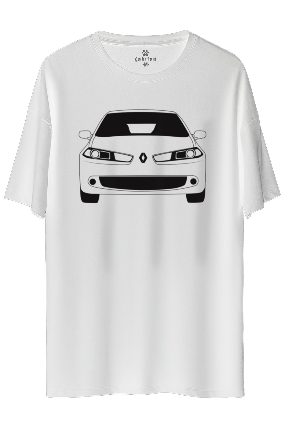 Renault Megane 2 Baskılı Oversize Tişört