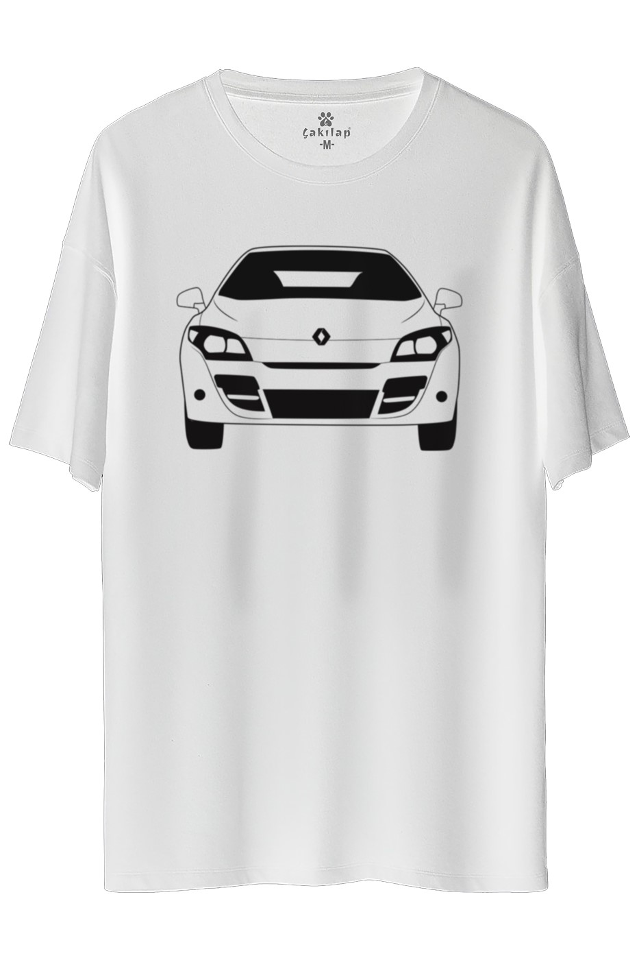 Renault Megane 3Fz1 Baskılı Oversize Tişört